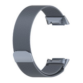 Fitbit Charge 5 Milanees Bandje - Grijs
