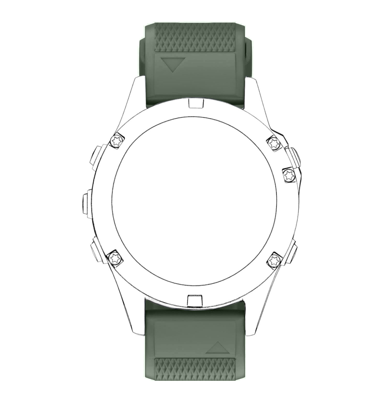 Garmin Fenix 6 5 Classic Bandje - Groen