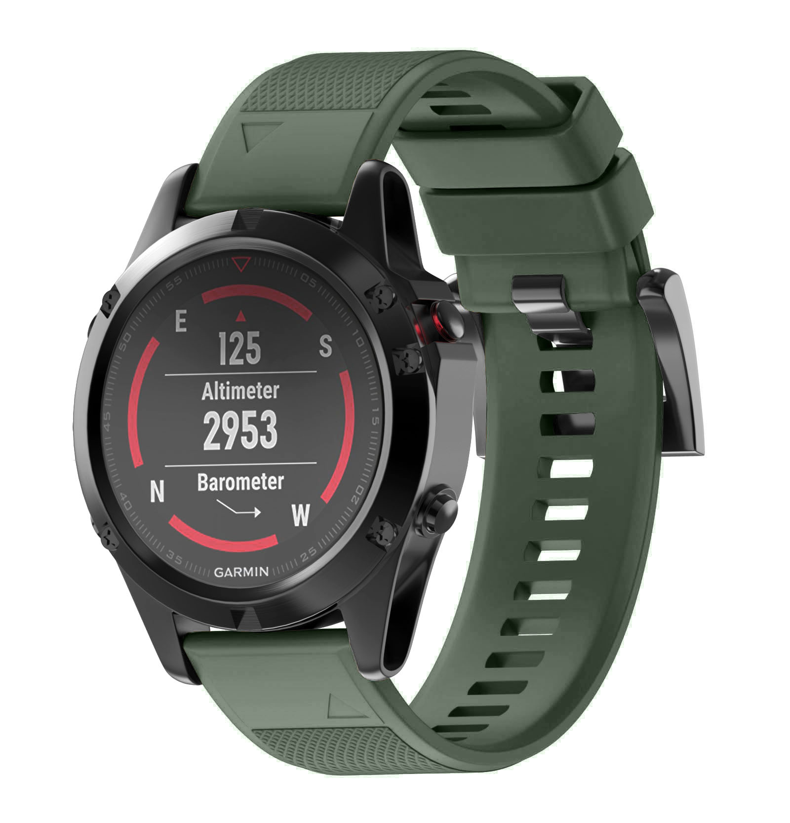 Garmin Fenix 6 5 Classic Bandje - Groen
