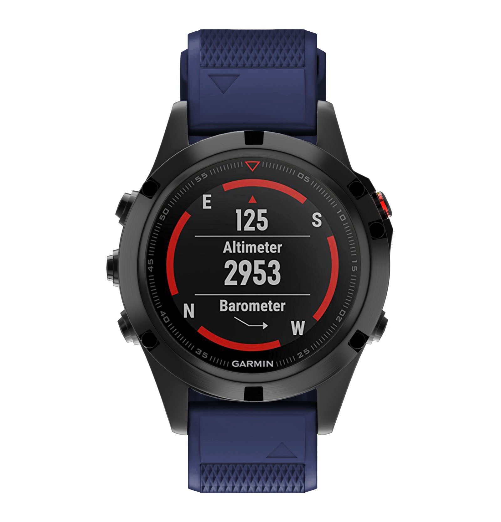 Garmin Fenix 7/6/5 Classic Bandje - Donkerblauw