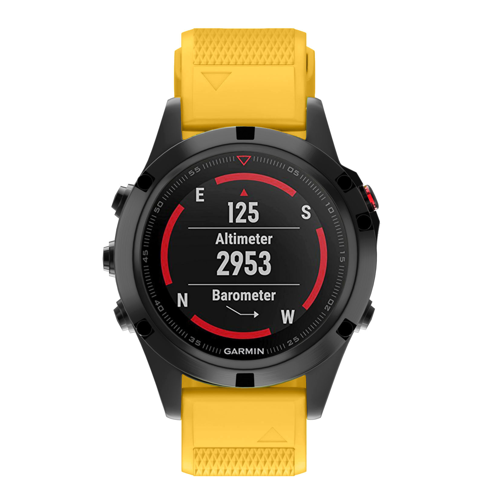 Garmin Fenix 7/6/5 Classic Bandje - Geel