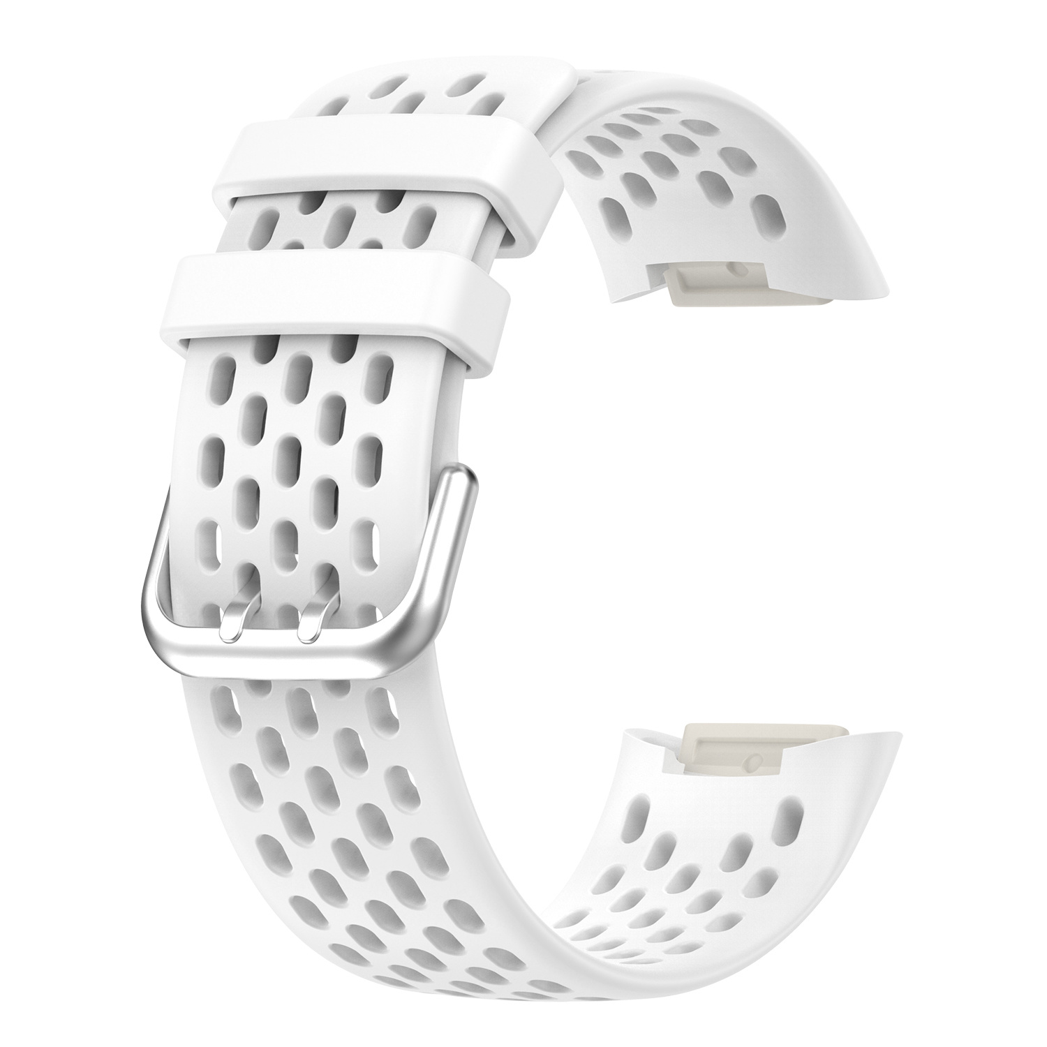 Fitbit Charge 5 Sport Air Bandje - Wit