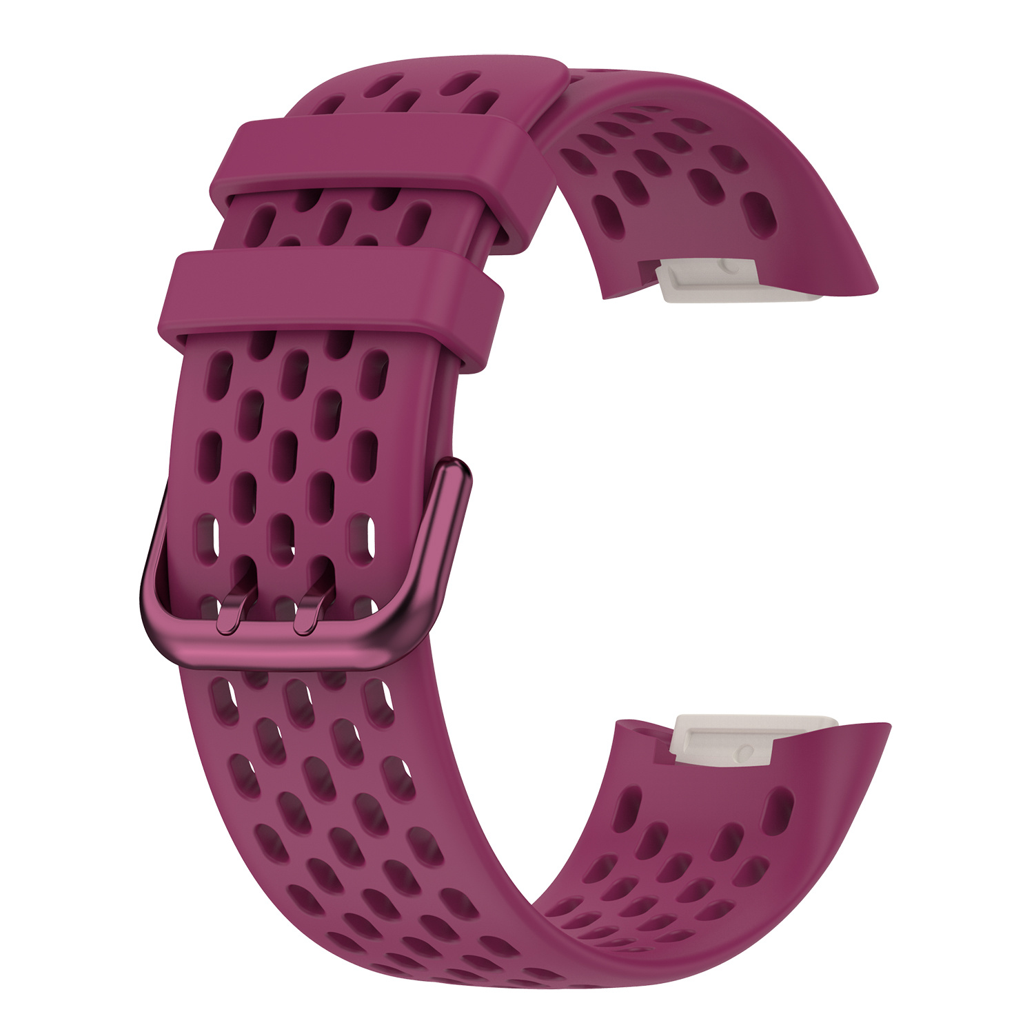 Fitbit Charge 5 Sport Air Bandje - Sangria