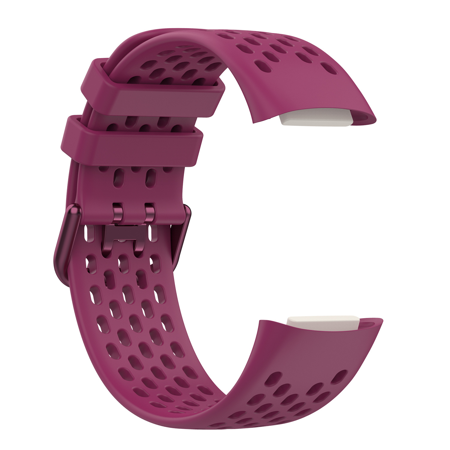 Fitbit Charge 5 Sport Air Bandje - Sangria