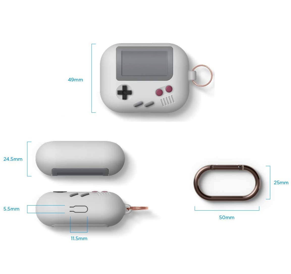 Apple AirPods Pro Hoesje – Soft Case – Retro Console Design