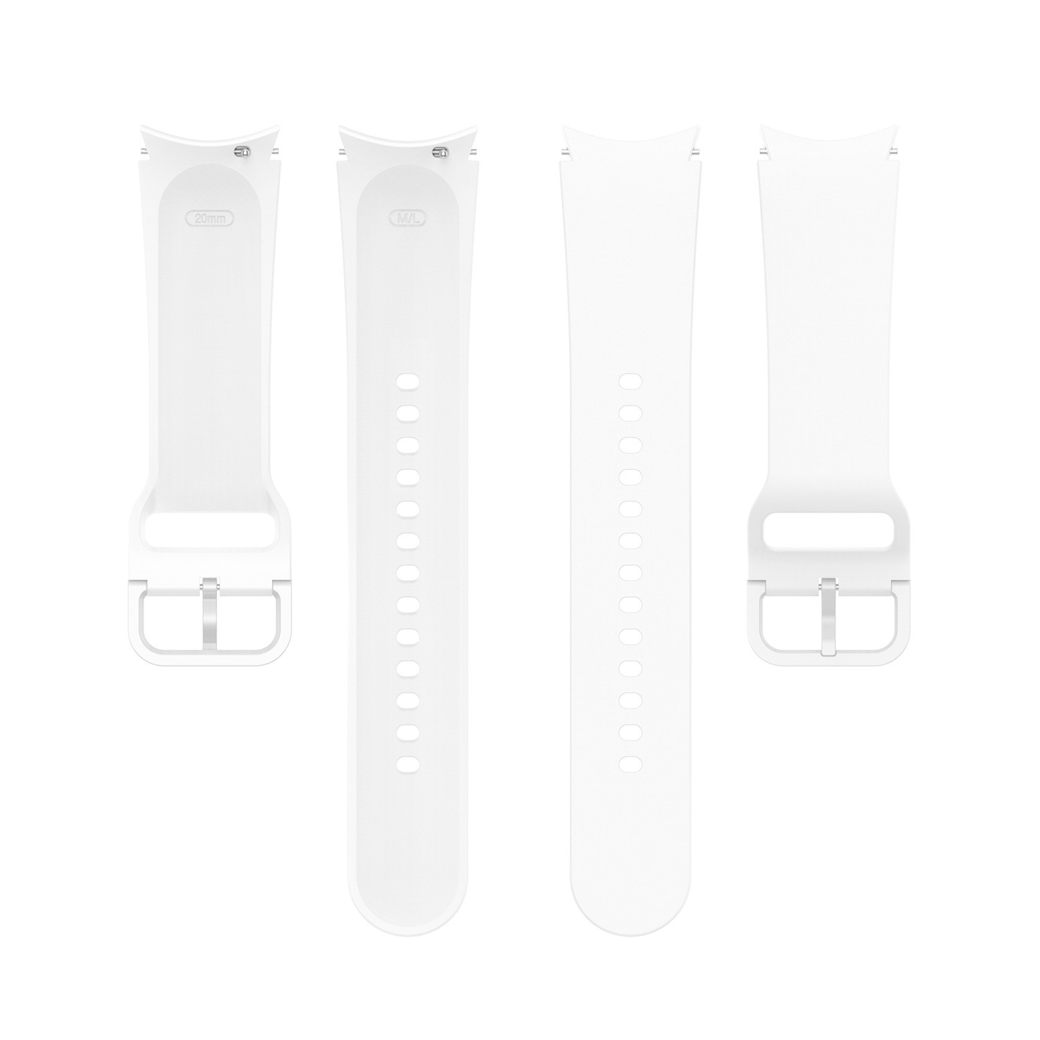 Samsung Galaxy Watch 4 Classic Bandje - Wit