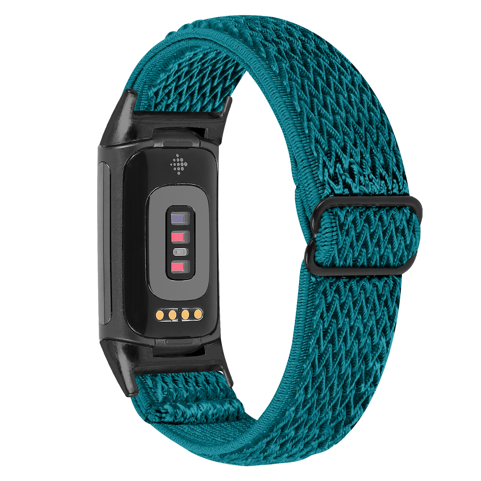 Fitbit Charge 5 Nylon Stretch Bandje - Sapphire