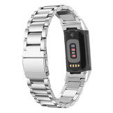 Fitbit Charge 5 Schakel Band - Zilver