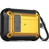 Apple AirPods Pro Hoesje - Armor Case met Lock - Geel