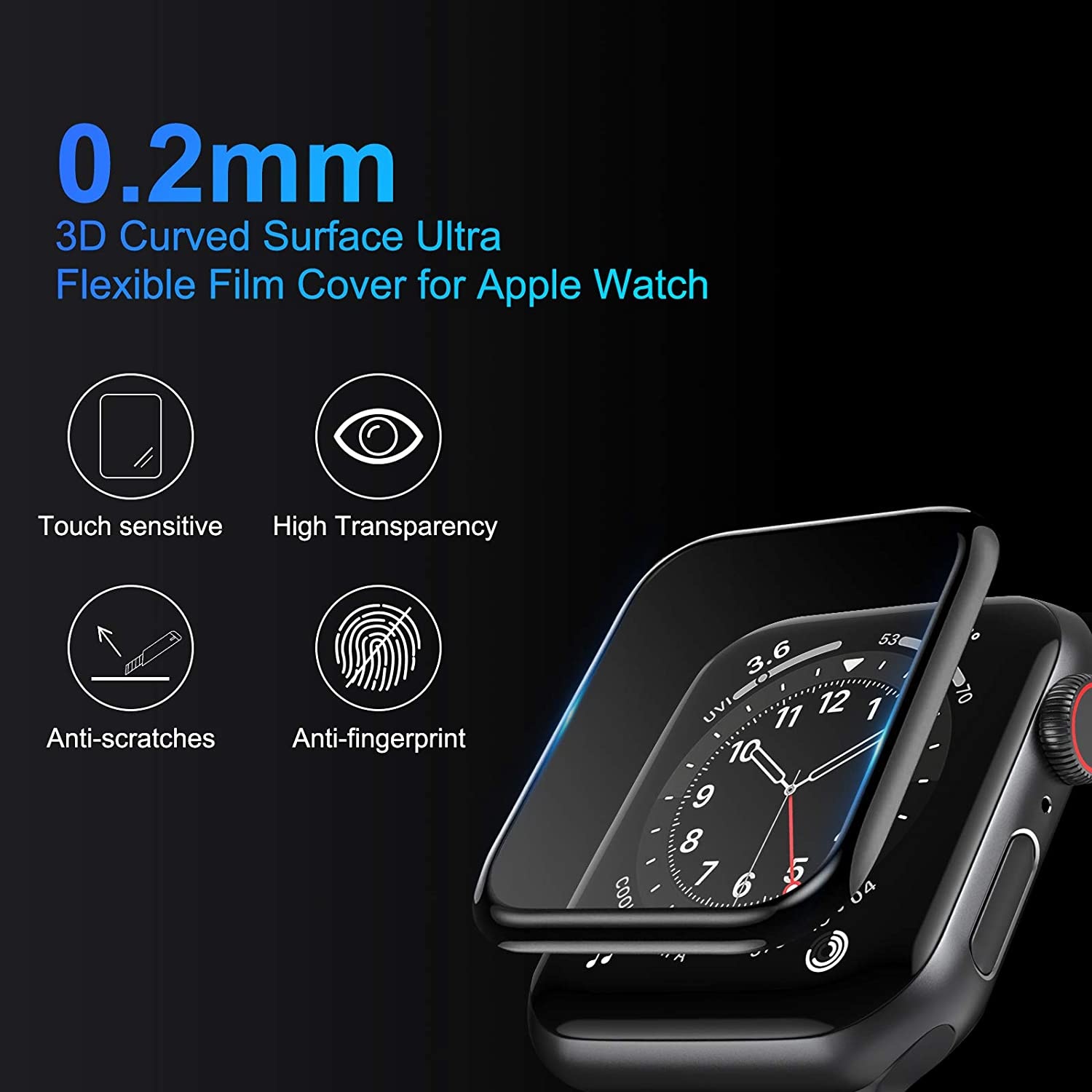 Apple Watch Curved Screen Protector