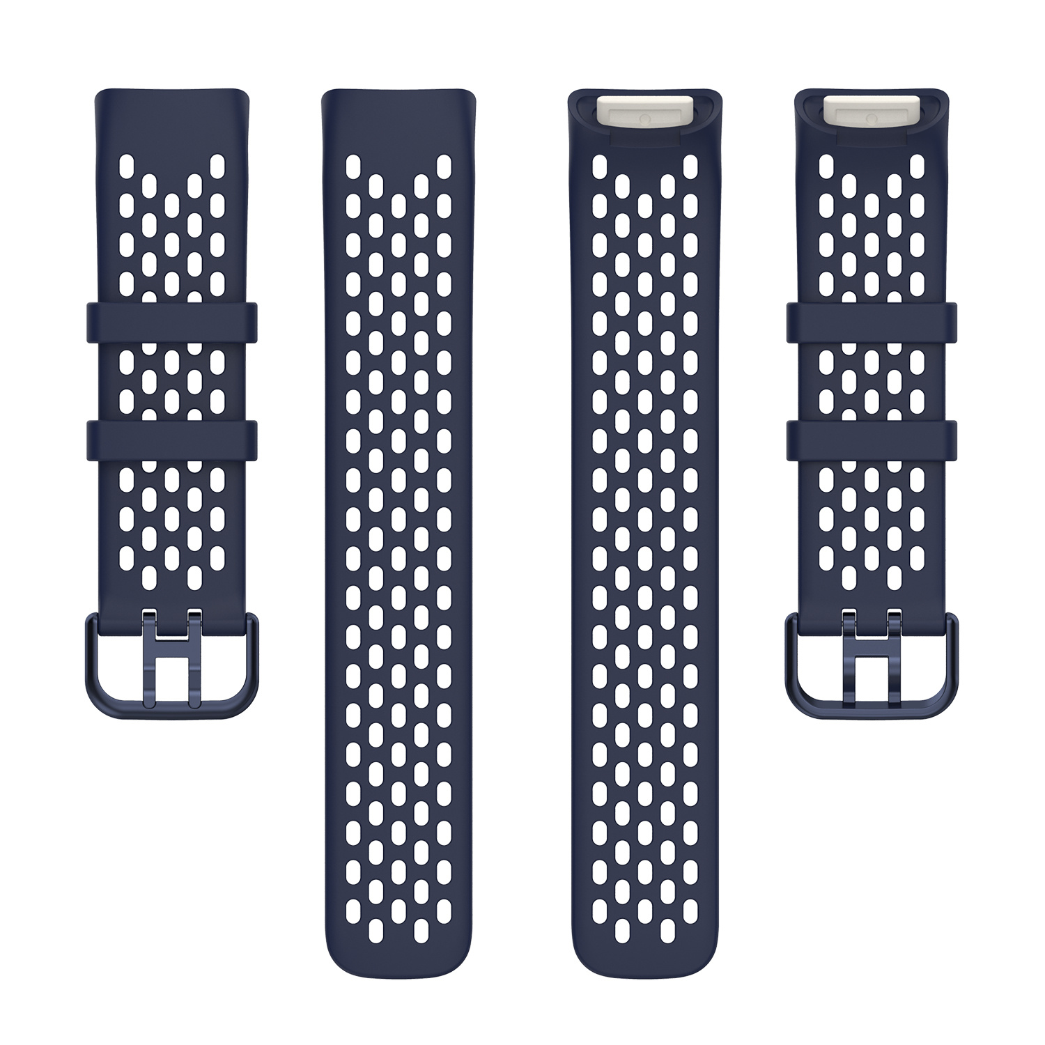 Fitbit Charge 5 Sport Air Bandje - Donkerblauw