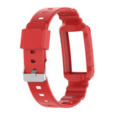 Fitbit Charge 5 4 3 Shock Proof Bandje - Rood