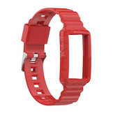 Fitbit Charge 5 4 3 Shock Proof Bandje - Rood