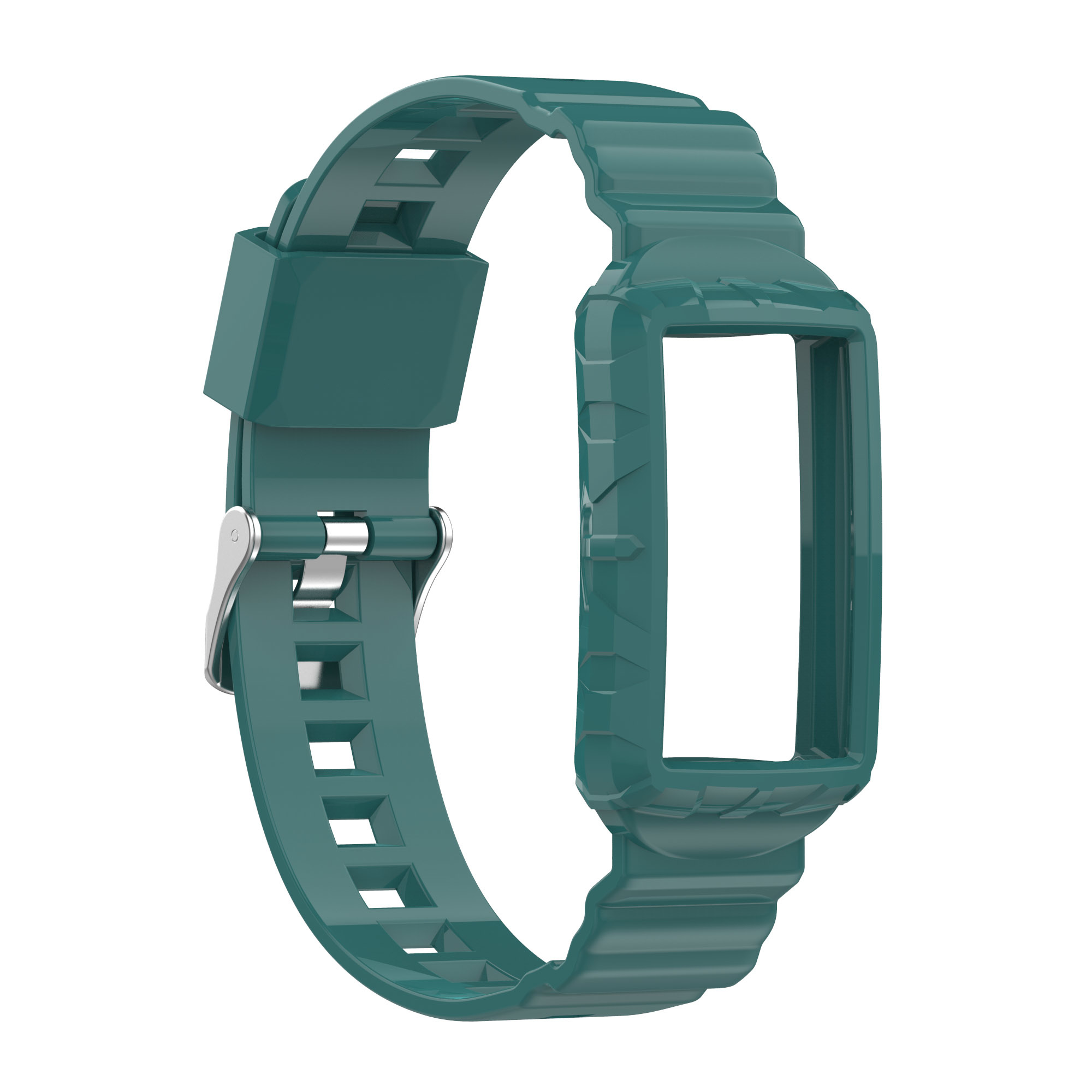 Fitbit Charge 5 4 3 Shock Proof Bandje - Leisteen