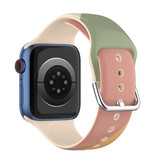 Apple Watch Special Siliconen Bandje -  Roze