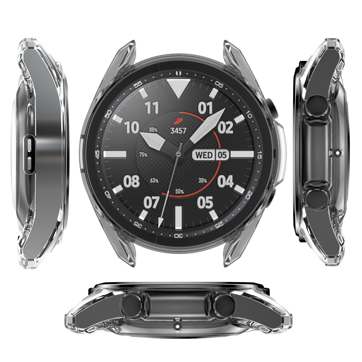 Samsung Galaxy Watch 3 Bumper - Transparant