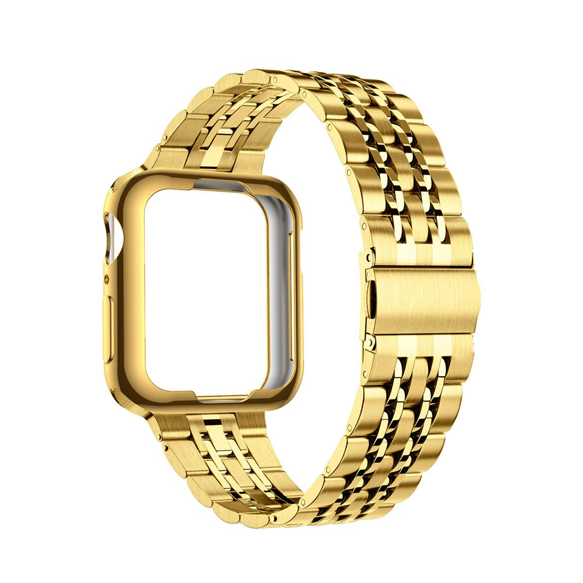 Apple Watch Roma Schakel Band - Goud