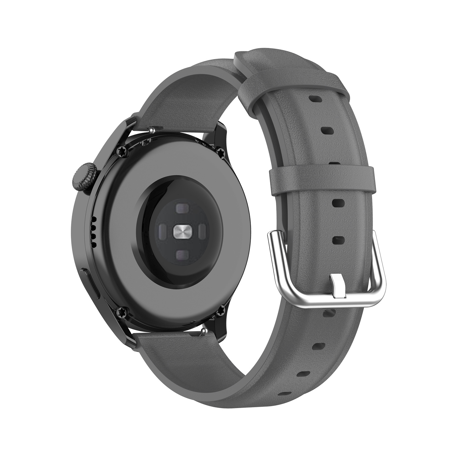Vacca Leer Bandje 22mm - Grijs