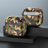 Apple Airpods 3 Hoesje - Hard Case met Clip - Camouflage