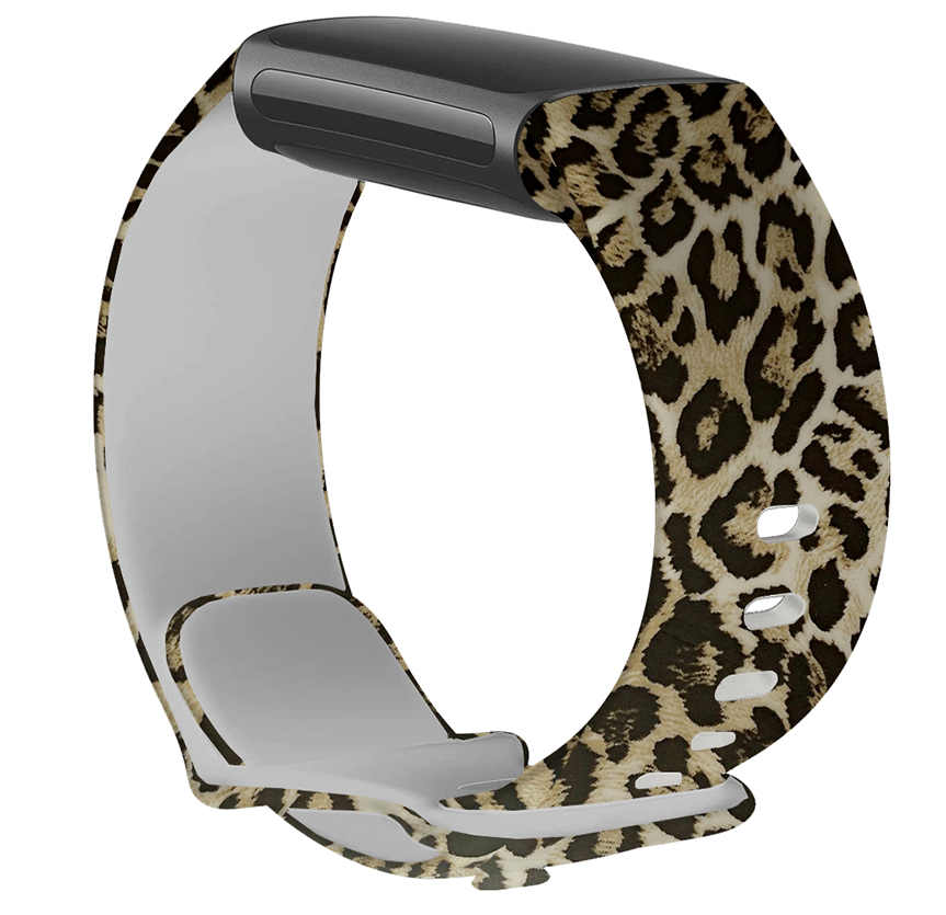 Fitbit Charge 5 Special Bandje - Leopard