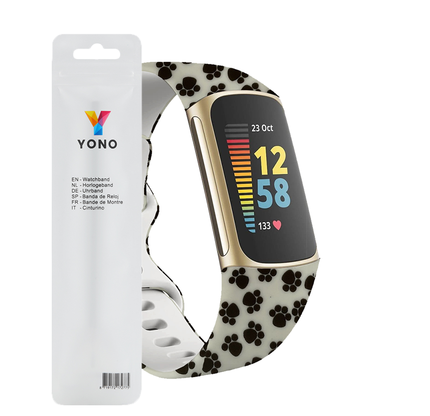 Fitbit Charge 5 Special Bandje - Pootjes