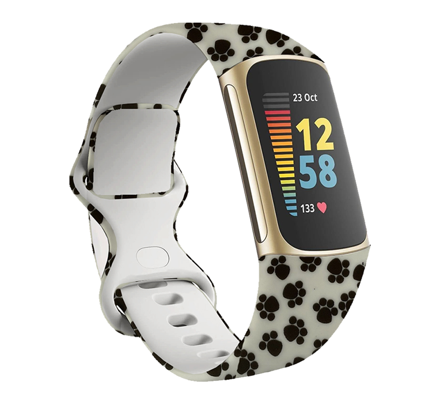 Fitbit Charge 5 Special Bandje - Pootjes