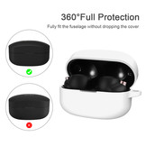 Sony WF-1000XM4 Hoesje – Siliconen Case – Wit