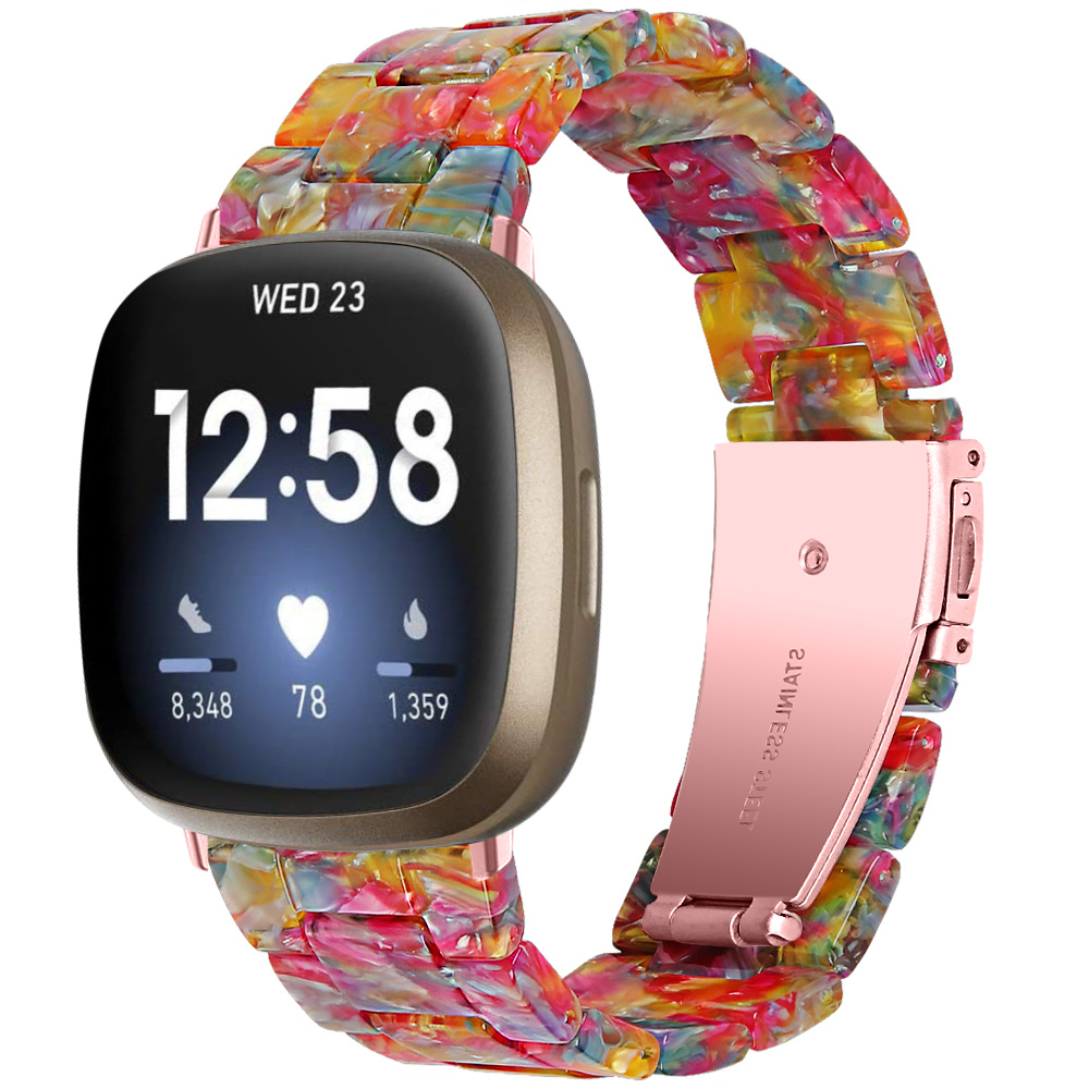 Fitbit Versa 3 / Sense Resin Bandje - Colorful