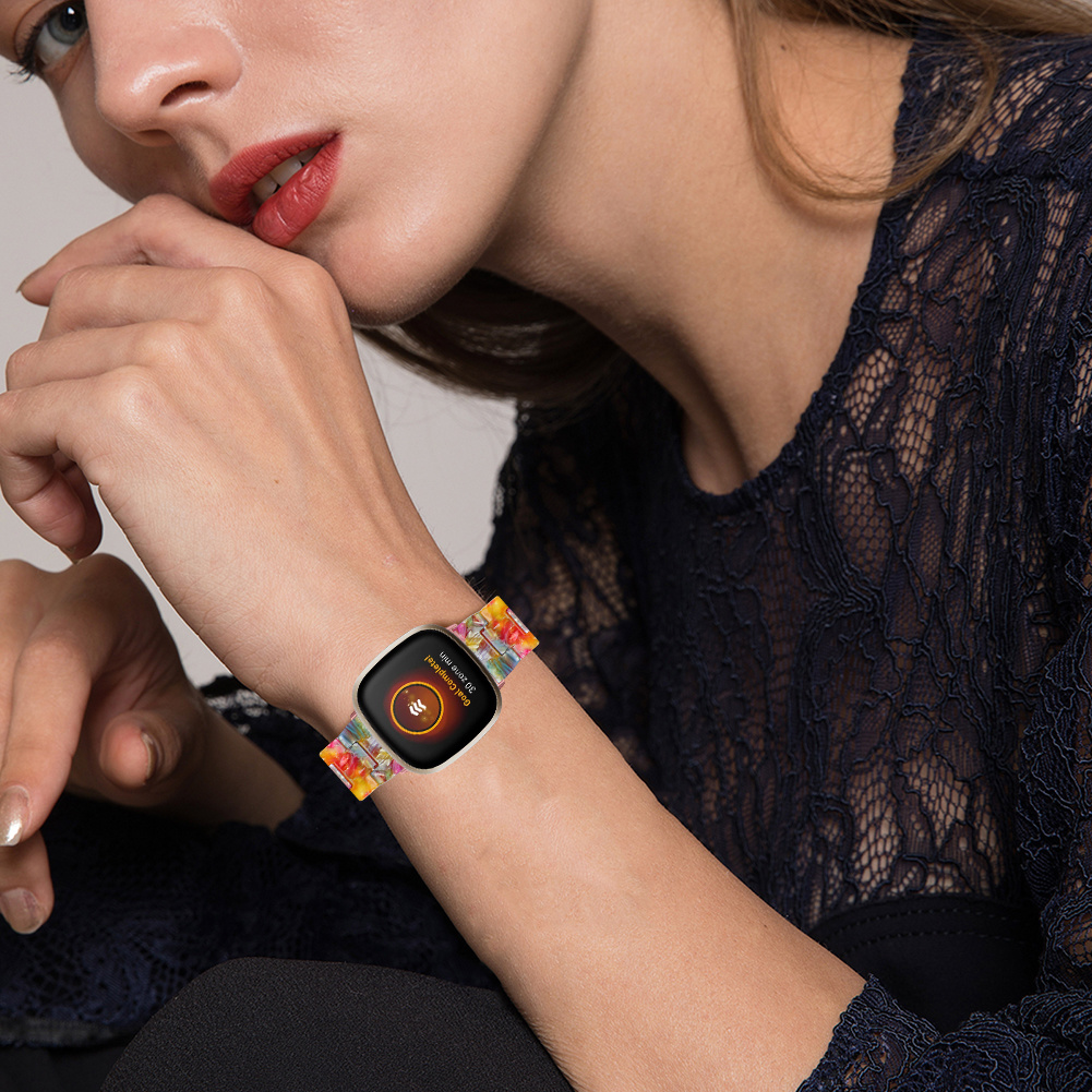 Fitbit Versa 3 / Sense Resin Bandje - Colorful