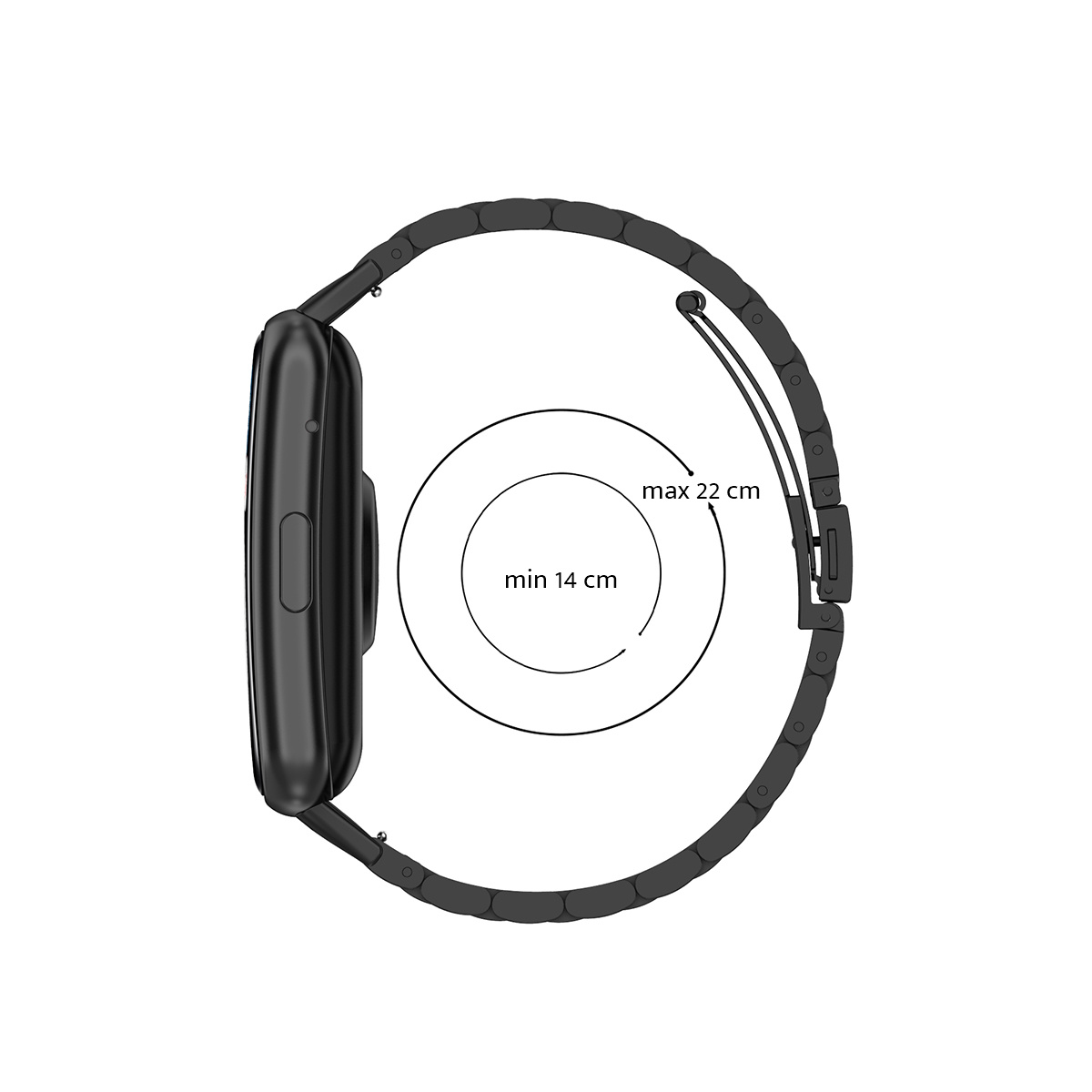 YONO Schakel Bandje Huawei Watch Fit - Zilver