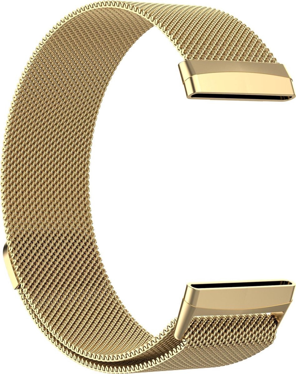 Fitbit Versa 3 / Sense Milanees Bandje - Goud
