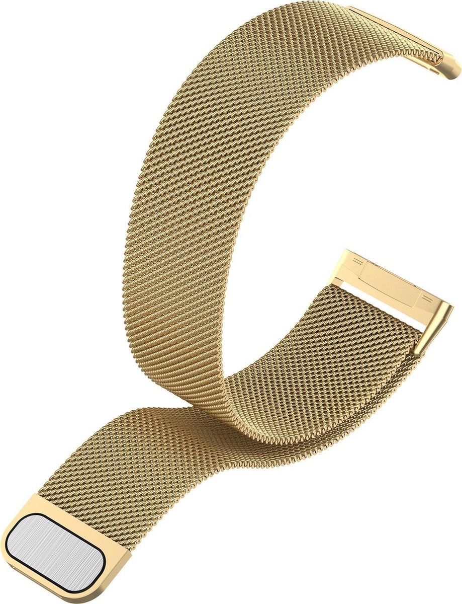 Fitbit Versa 3 / Sense Milanees Bandje - Goud