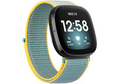 Fitbit Versa 3 / Sense Nylon Velcro Bandje - Bright