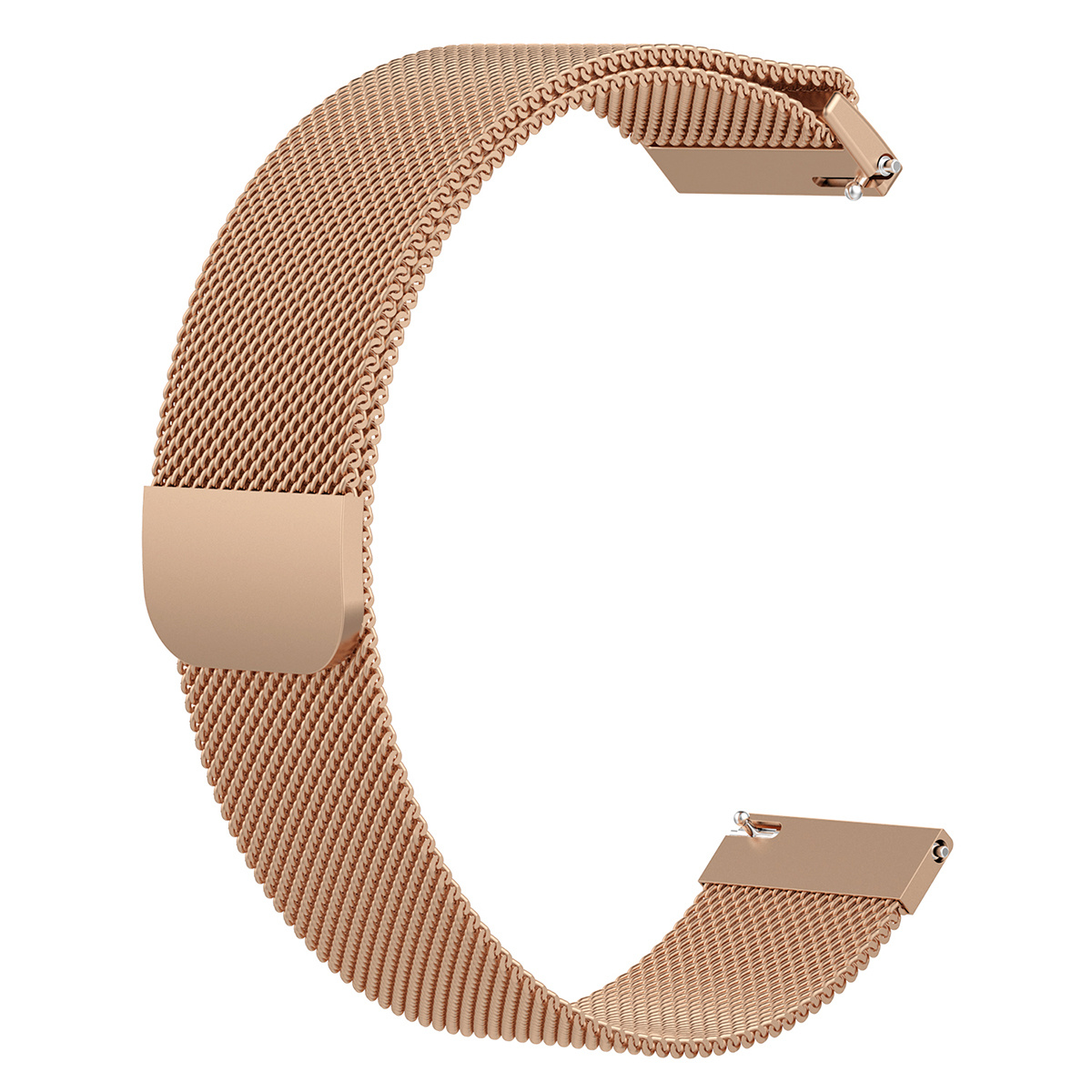 Milanees Bandje 18mm Universeel - Rose Gold