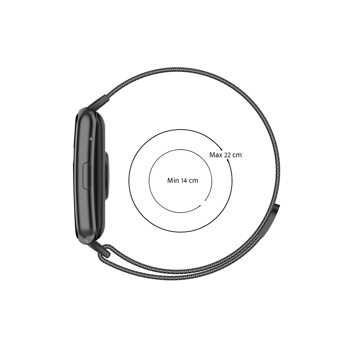 Huawei Watch Fit Milanees bandje - Goud