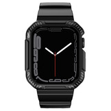 YONO Apple Watch Armor Rugged Bandje - Zwart