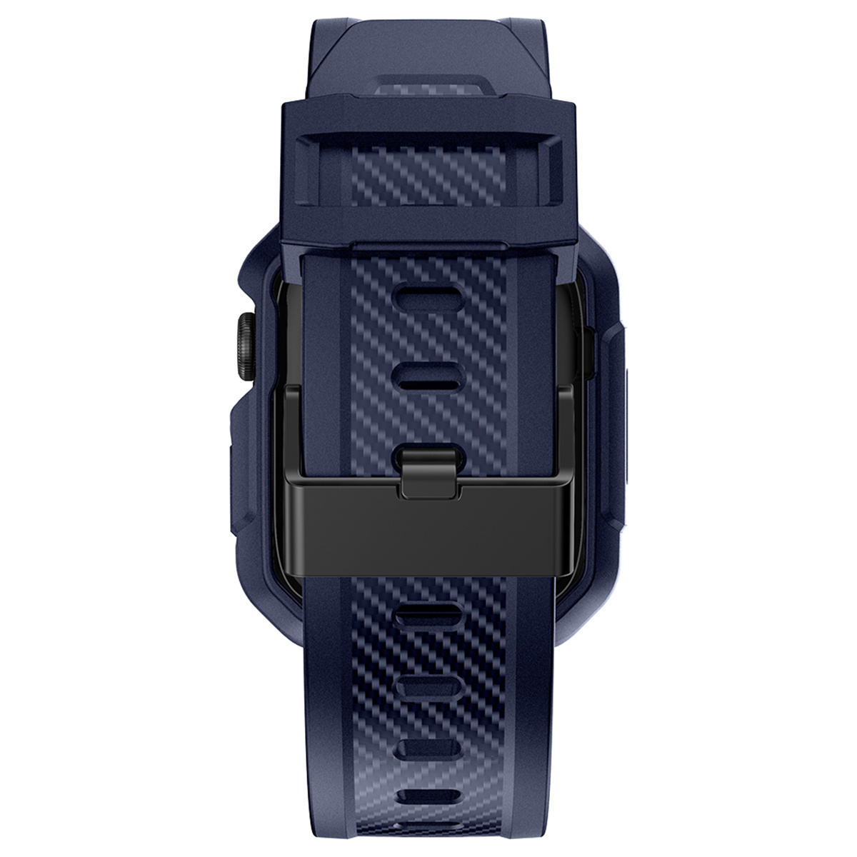 YONO Apple Watch Armor Rugged Bandje - Donkerblauw