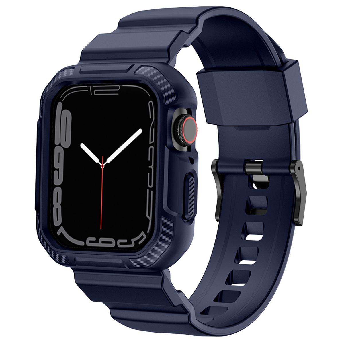 YONO Apple Watch Armor Rugged Bandje - Donkerblauw