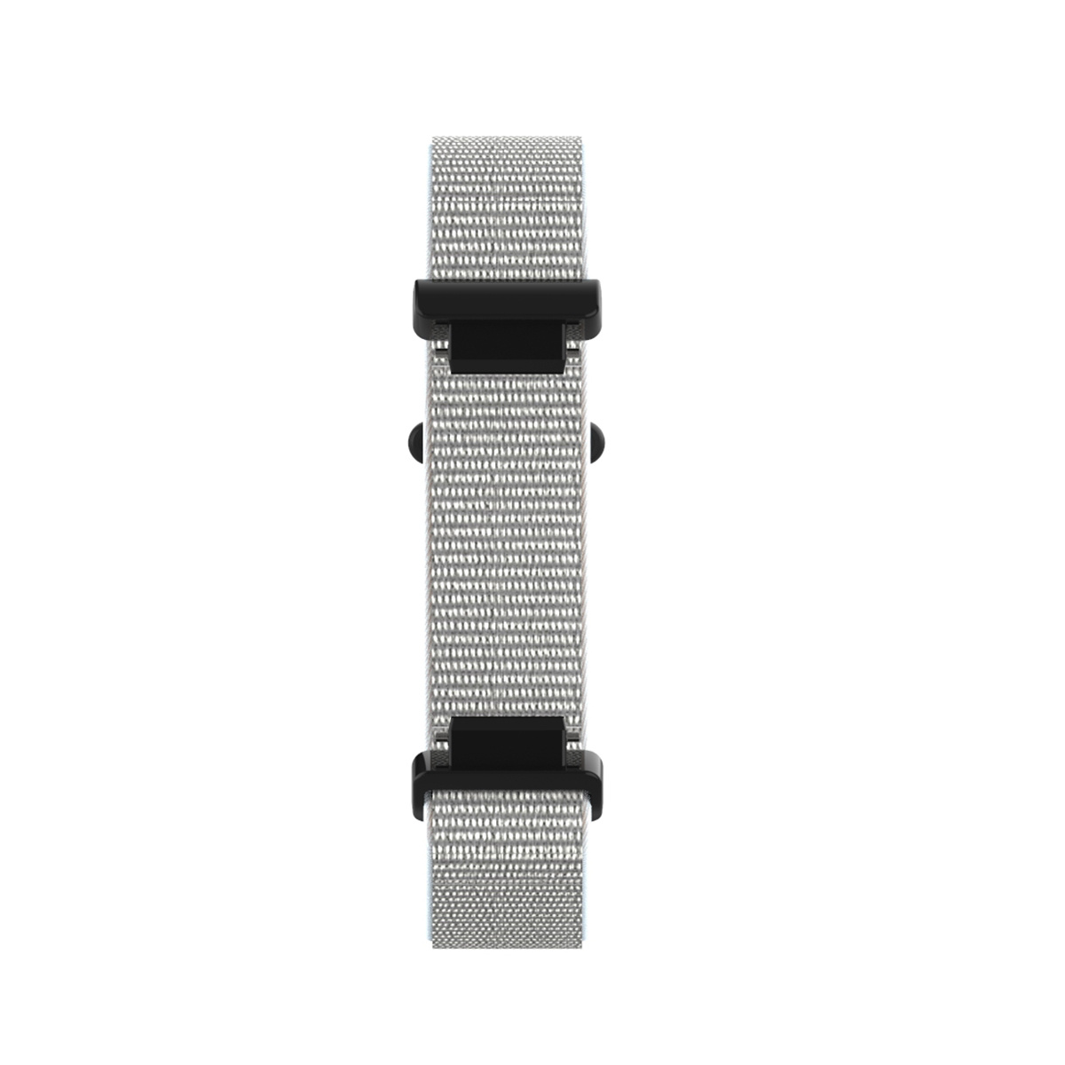 Fitbit Inspire 2/ Inspire HR Nylon Velcro Bandje - Lichtgrijs