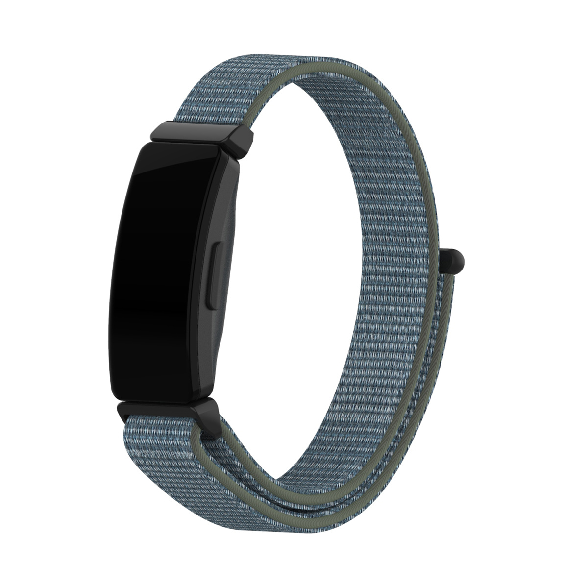 Fitbit Inspire 2/ Inspire HR Nylon Velcro Bandje -Leisteen