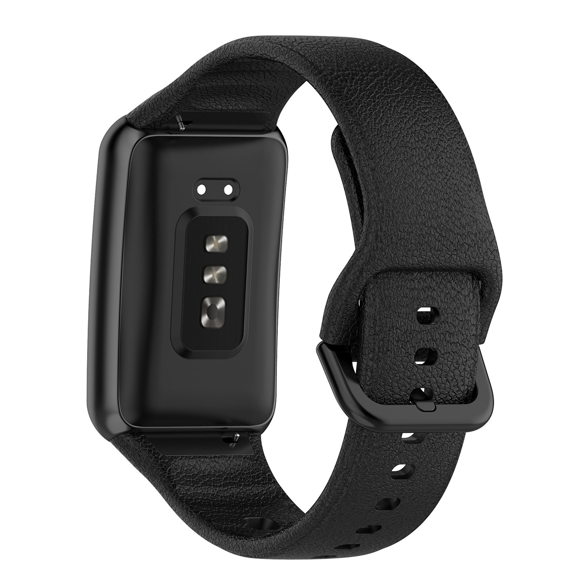 Oppo Watch Free Siliconen Bandje - Zwart