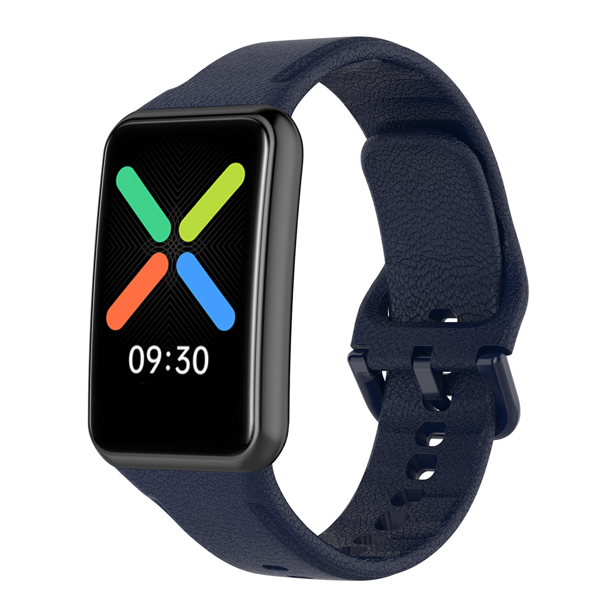 Oppo Watch Free Siliconen Bandje - Donkerblauw