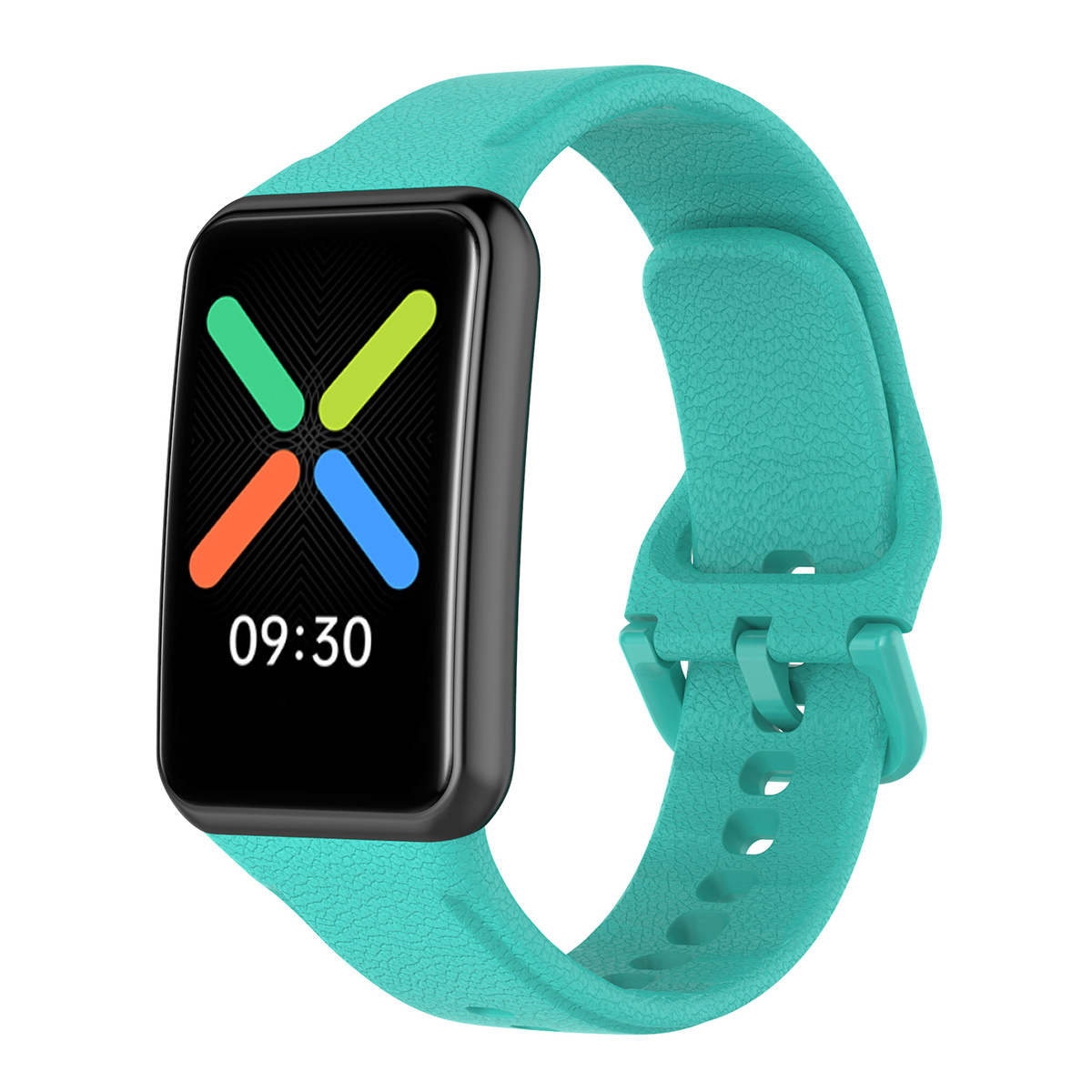 Oppo Watch Free Siliconen Bandje - Turqoise