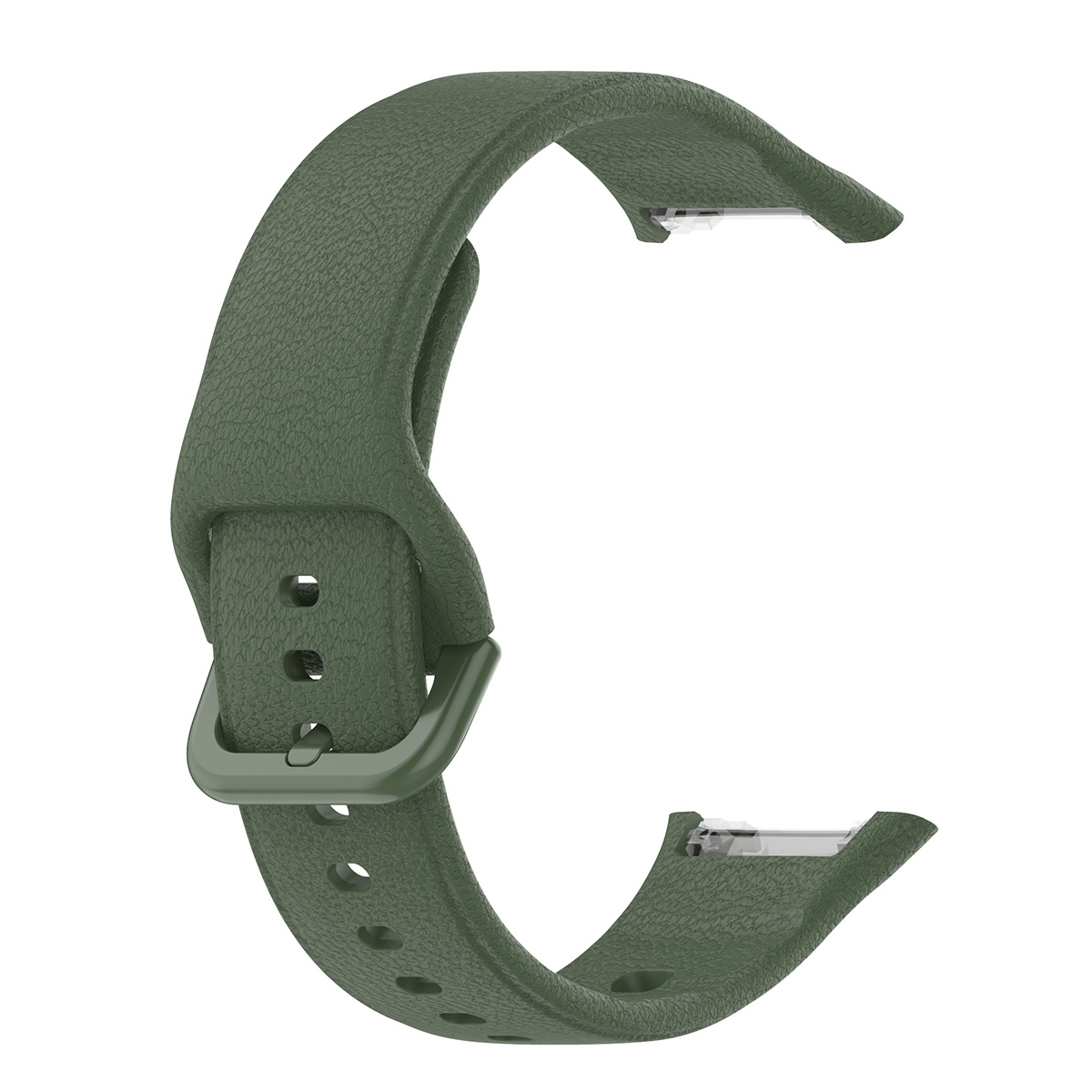 Oppo Watch Free Siliconen Bandje - Donkergroen