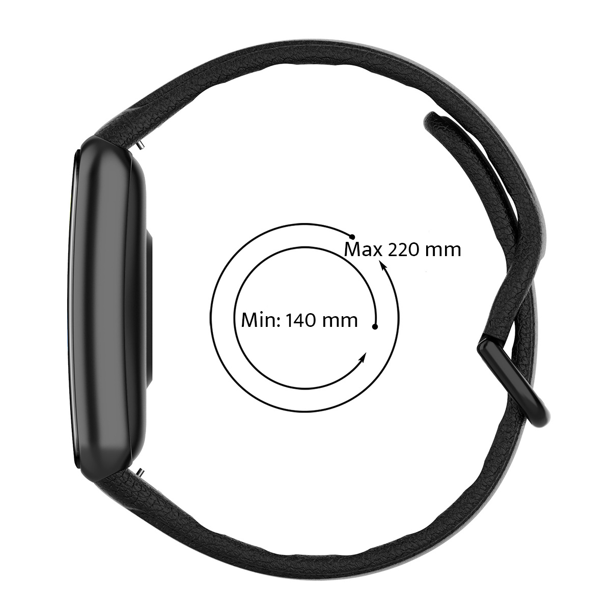 Oppo Watch Free Siliconen Bandje - Lichtroze