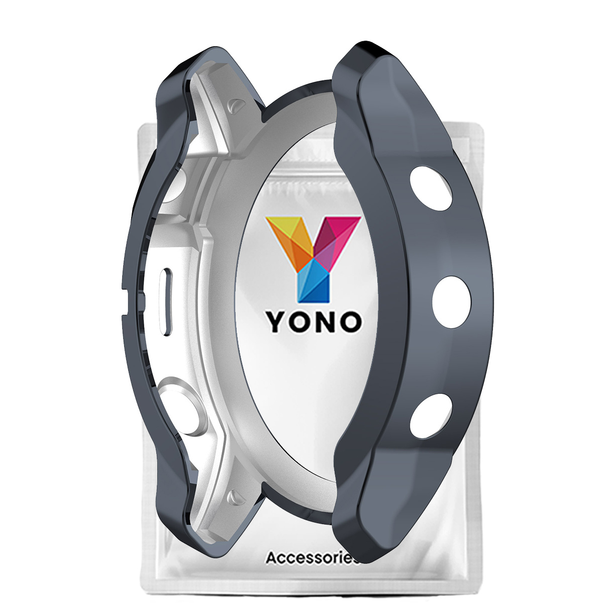 Garmin Fenix 7 Full Cover Bumper - Donkergrijs