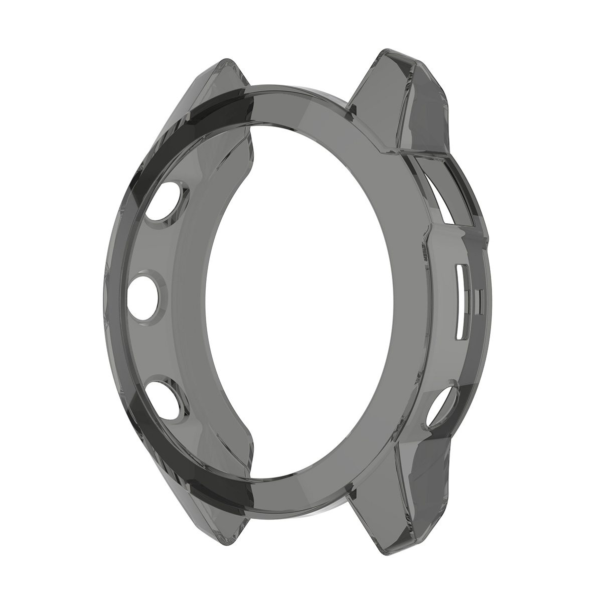 Garmin Fenix 7 Full Cover Bumper - Transparant Zwart