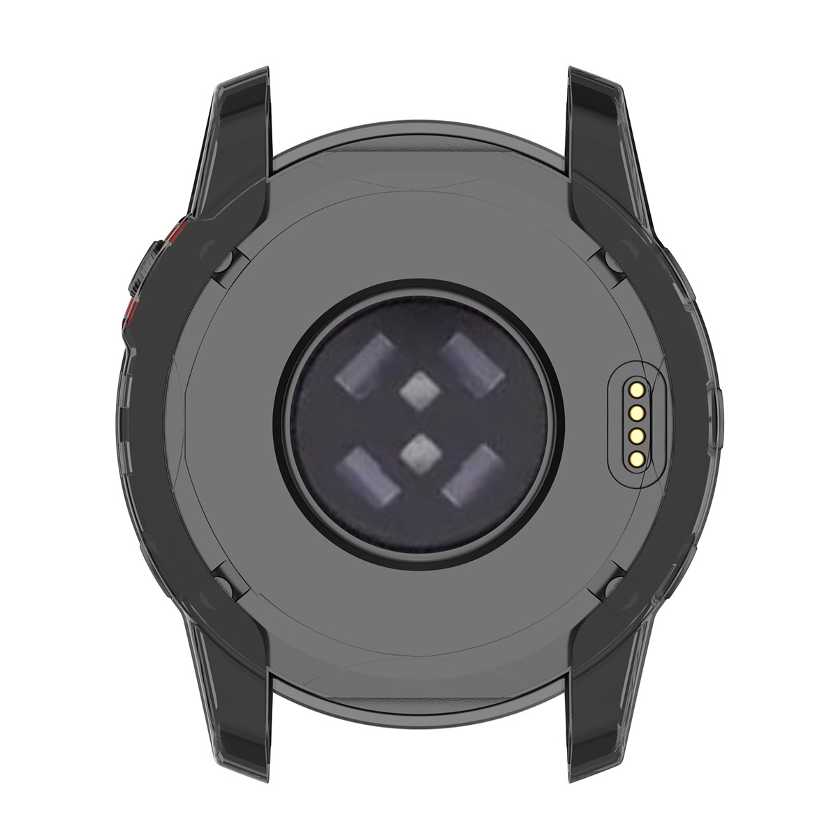 Garmin Fenix 7 Full Cover Bumper - Transparant Zwart
