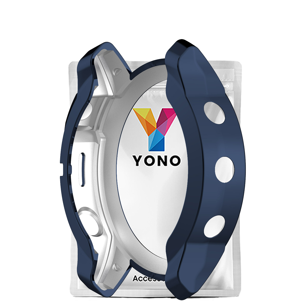 Garmin Fenix 7X Full Cover Bumper - Donkerblauw