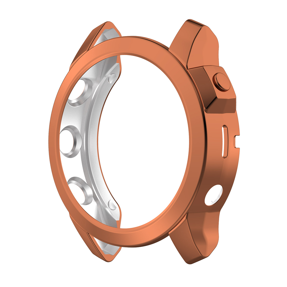 Garmin Fenix 7X Full Cover Bumper - Rose Gold
